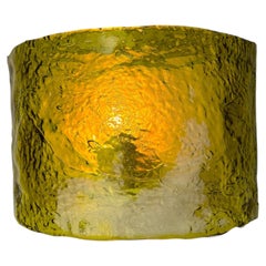 Carlo Nason for Mazzega Murano Glass Wall Sconce, Italy Circa 1970's