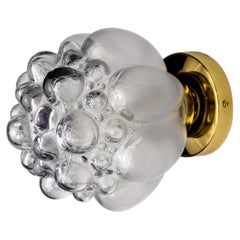 Bubble Glass Wall Sconce – Helena Tynell Style, Germany, Circa 1970's