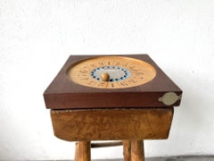French Tabletop Jeu de la Boule Game in Wood, 1950s