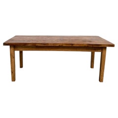 Mesa francesa de roble macizo de los años 50