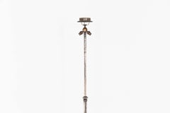 Antike Art-Nouveau-Standlampe aus Silber, Anfang des 20. Jahrhunderts, um 1910