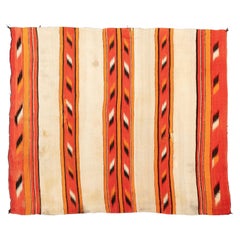 Antique 1890s Navajo Saddle Blanket