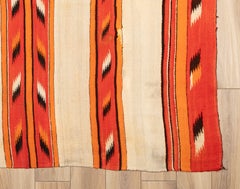 Antique 1890s Navajo Saddle Blanket