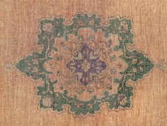 Antique Turkish Oushak Rug