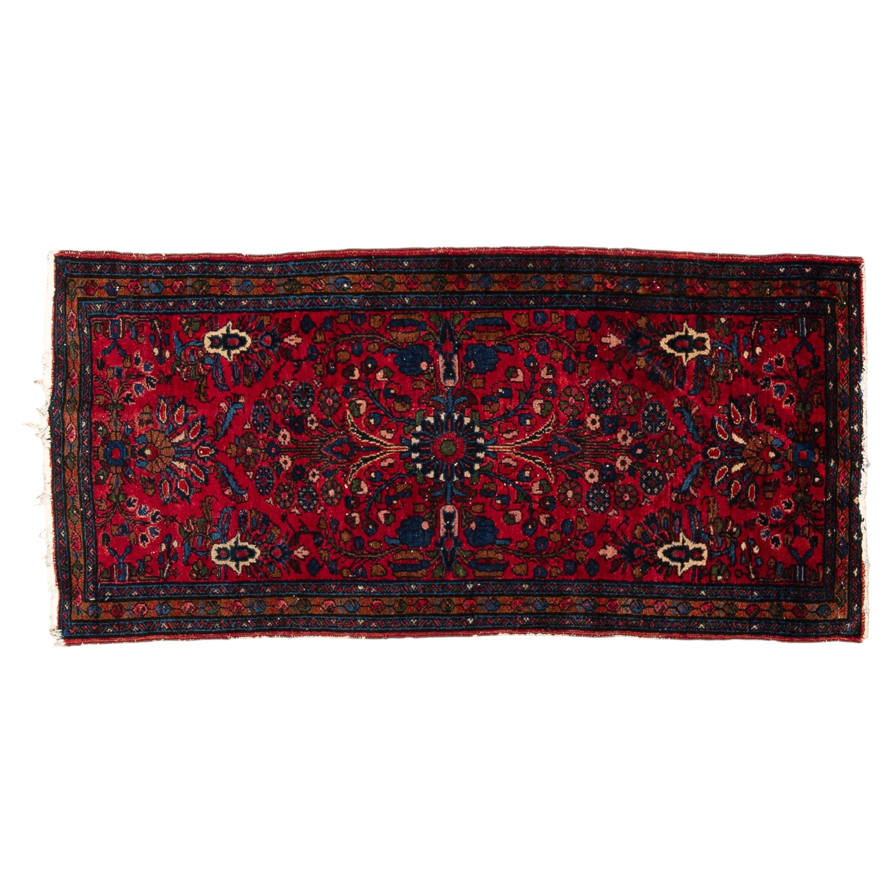 Antique Sarouk Rug For Sale