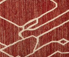 21st Century 10' x 13' 7" Moroccan Inspired Rug