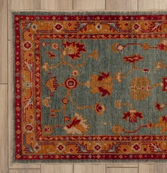 21st Century 3' 2" x 7' Fine Wool Turkish Oushak Runner