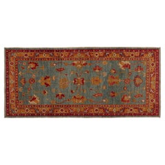 21st Century 3' 2" x 7' Fine Wool Turkish Oushak Runner