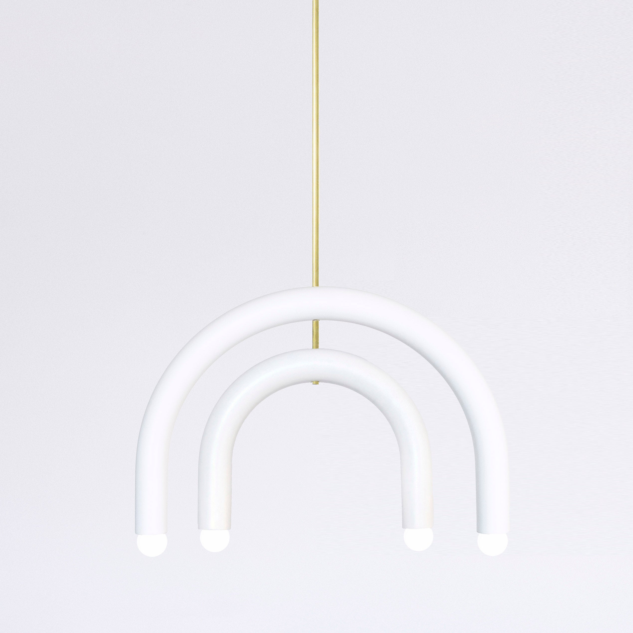 Plafoniera TRN in ceramica, E3 / Bone
