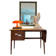A mid century modern “Accord” drop leaf desk by American of Martinsville