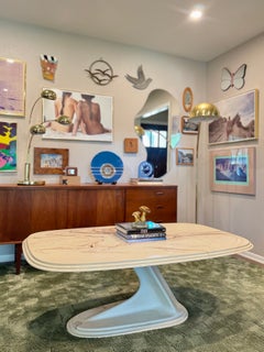 A rare Italian coffee table, made in Italy, circa 1960s-80s(?)
