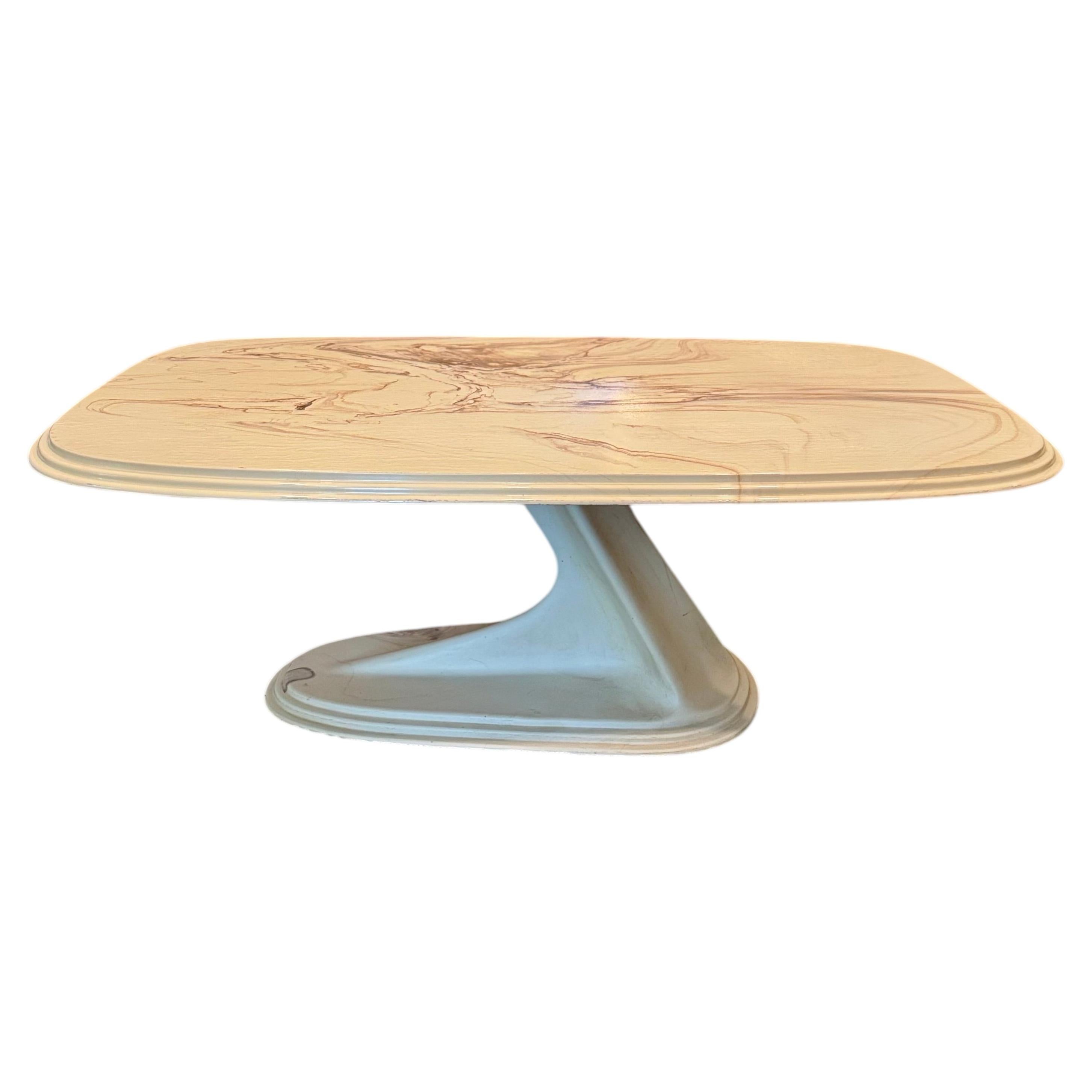 A rare Italian coffee table, made in Italy, circa 1960s-80s(?) For Sale