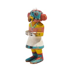 Mid-Century Hopi traditional "Old Style" bird Kachina doll, 1950's