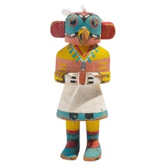 Mid-Century Hopi traditional "Old Style" bird Kachina doll, 1950's