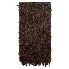 Sueded Leather Wall Hanging, 1950s