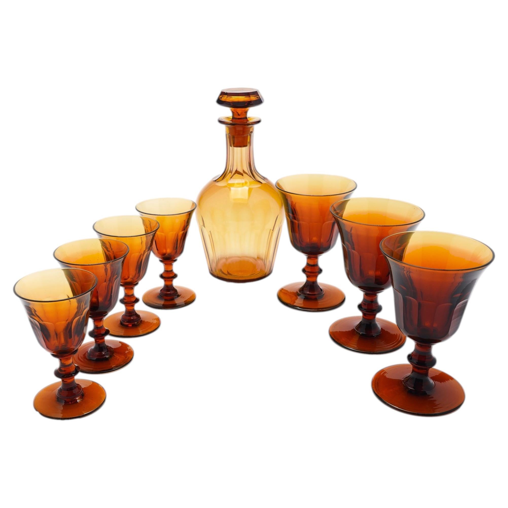 How do you clean a crystal decanter?