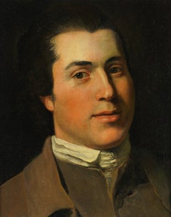 English School portrait of a gentleman, c. 1780-1800
