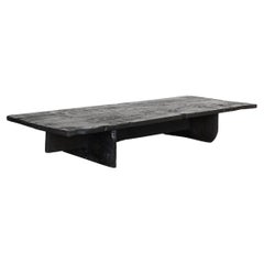 XXL Primitive Low/Coffee Table In 18th C. Portuguese Chestnut Wabi Wabi