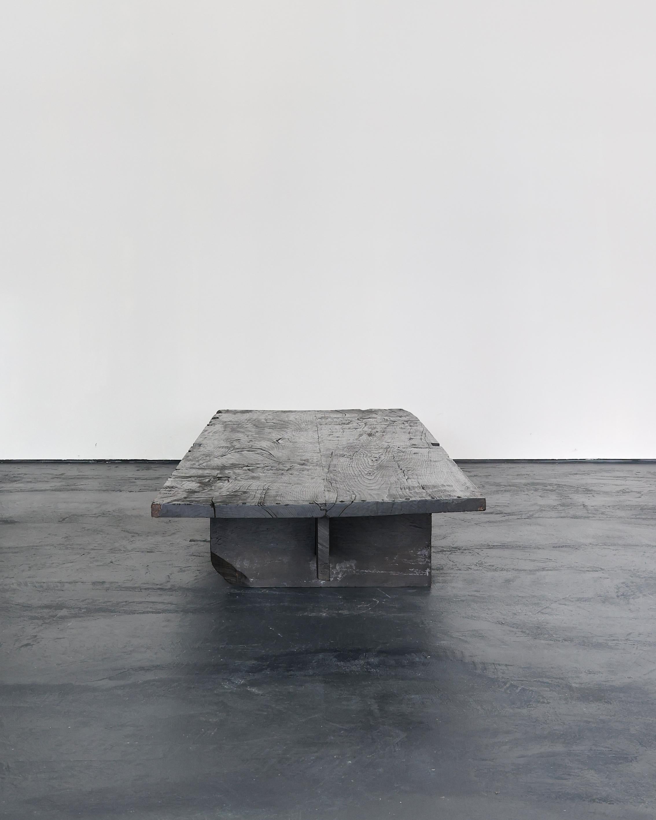 XXL Primitive Low/Coffee Table In 18th C. Portuguese Chestnut Wabi Wabi For Sale 3