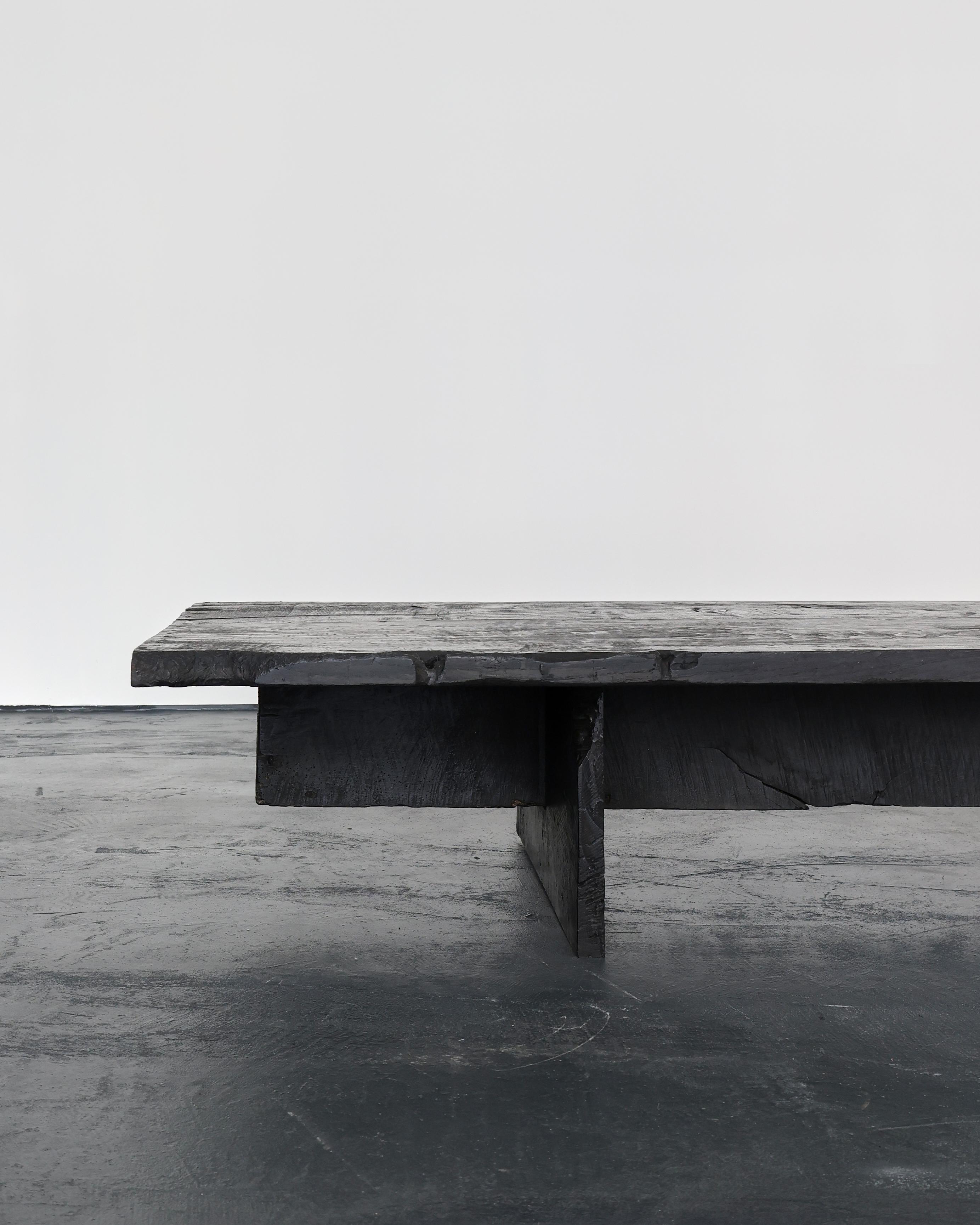 XXL Primitive Low/Coffee Table In 18th C. Portuguese Chestnut Wabi Wabi For Sale 7