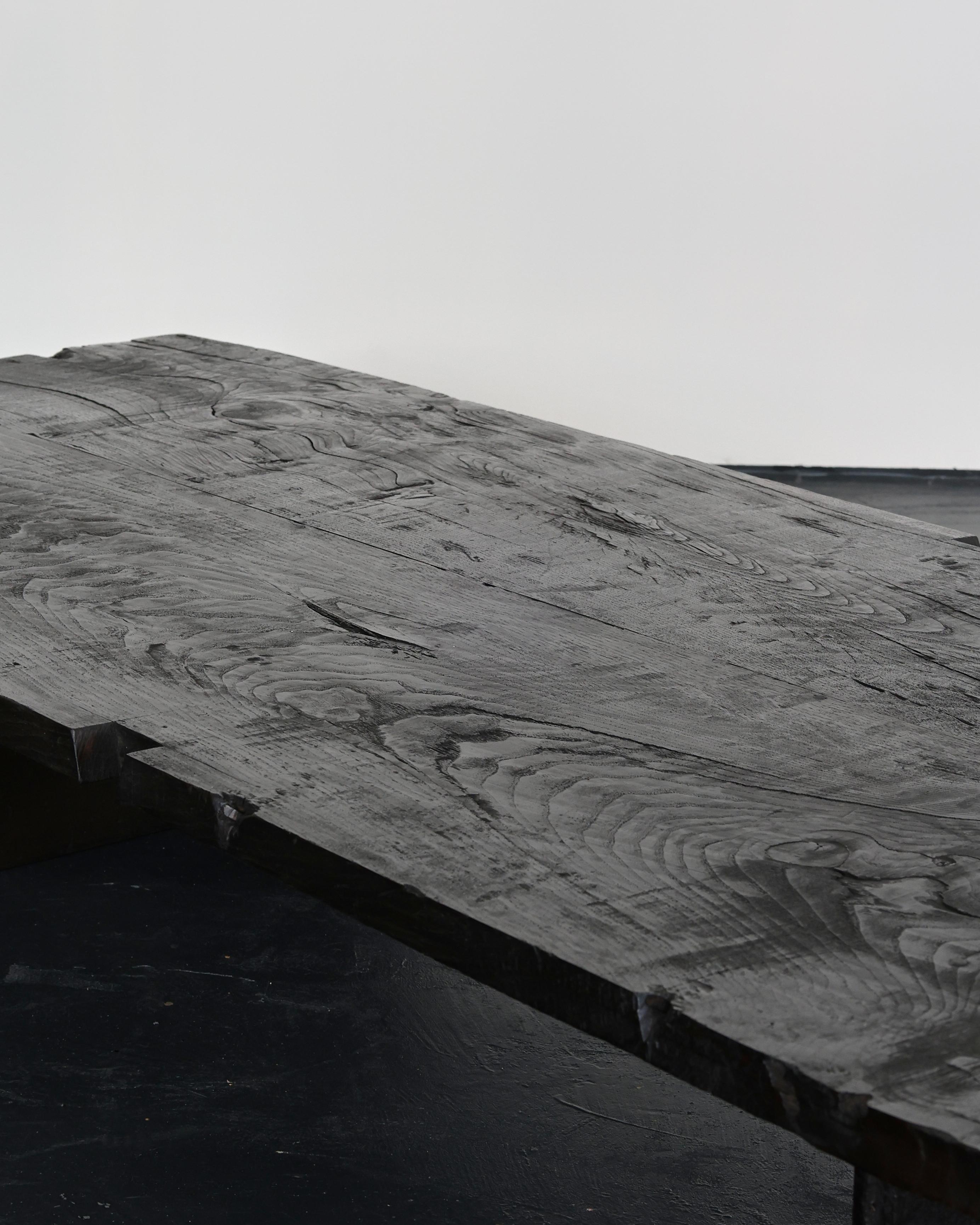 XXL Primitive Low/Coffee Table In 18th C. Portuguese Chestnut Wabi Wabi For Sale 4