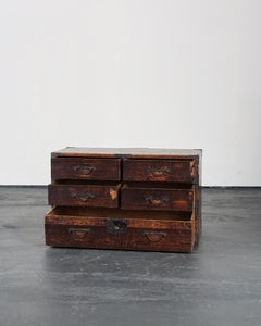 Primitive Meiji Period Japanese Tansu