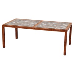 Vintage Brighton Style Schildpatt Bambus-Esstisch