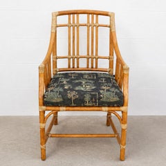 Vierer-Set McGuire Balboa Rattan-Esszimmerstühle mit Armlehnen