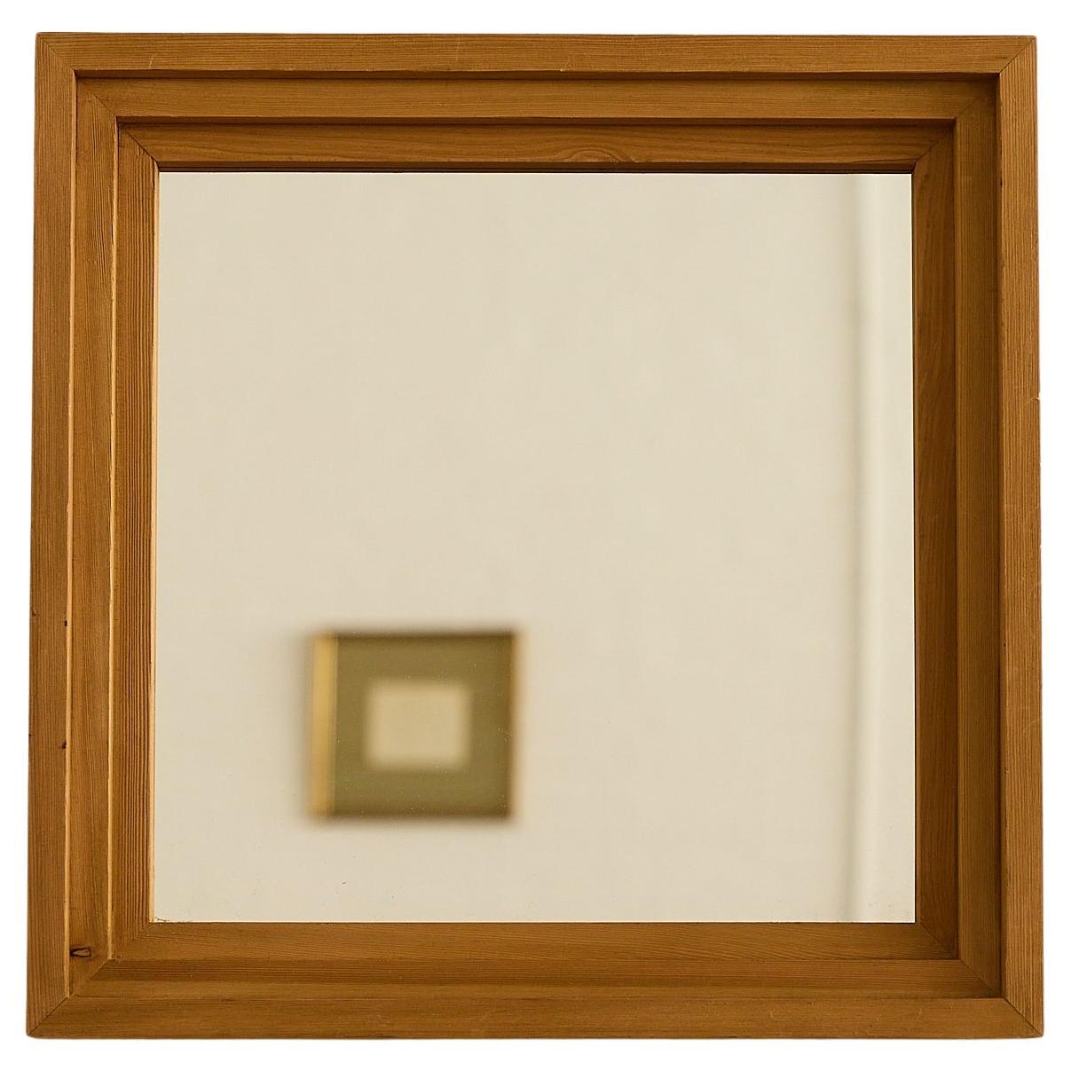 Wall Mirror by Mario Ceroli for Poltronova