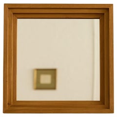Wall Mirror by Mario Ceroli for Poltronova