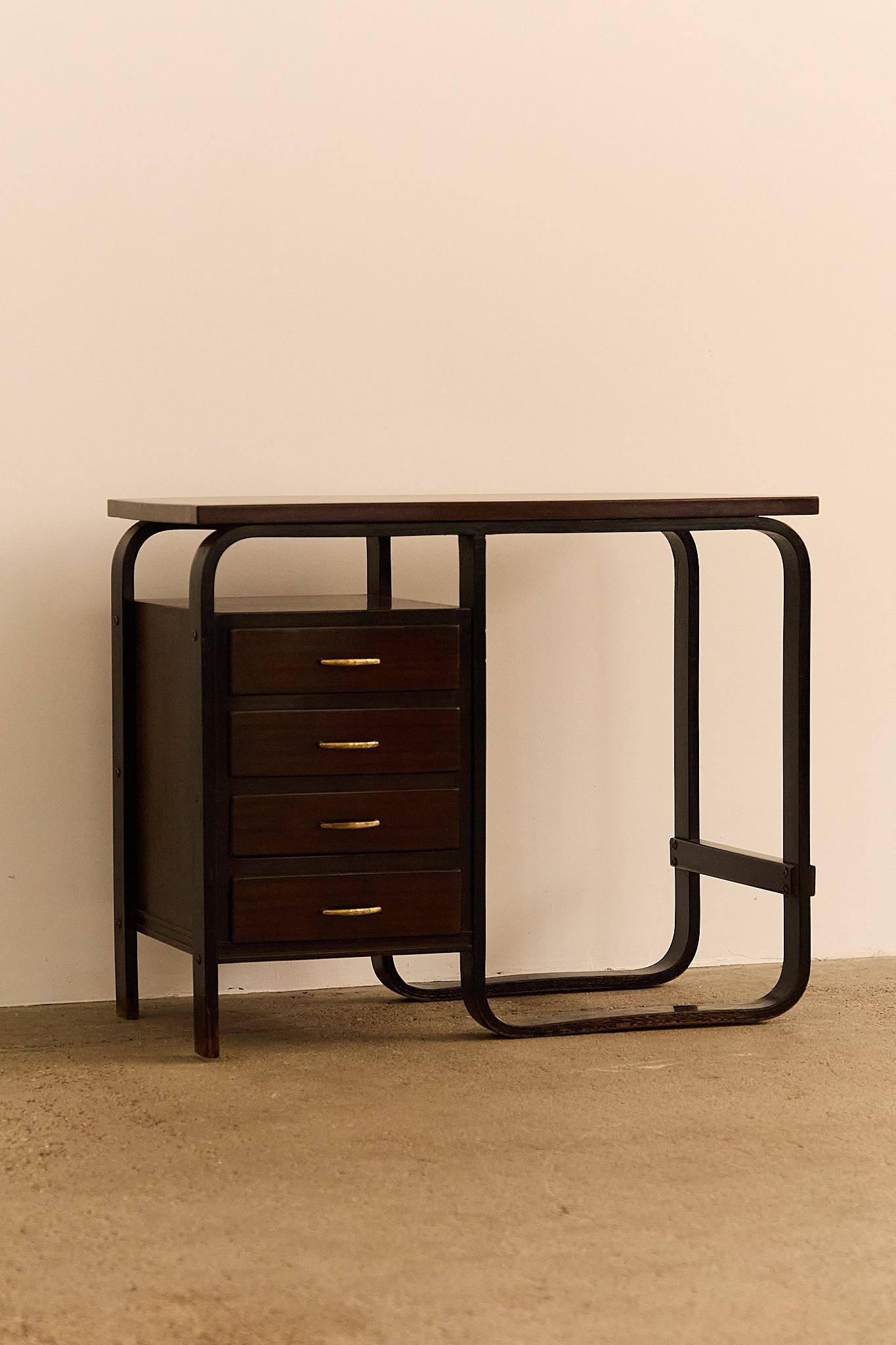 Italian Pogatschnig Desk by Giuseppe Pagano For Sale