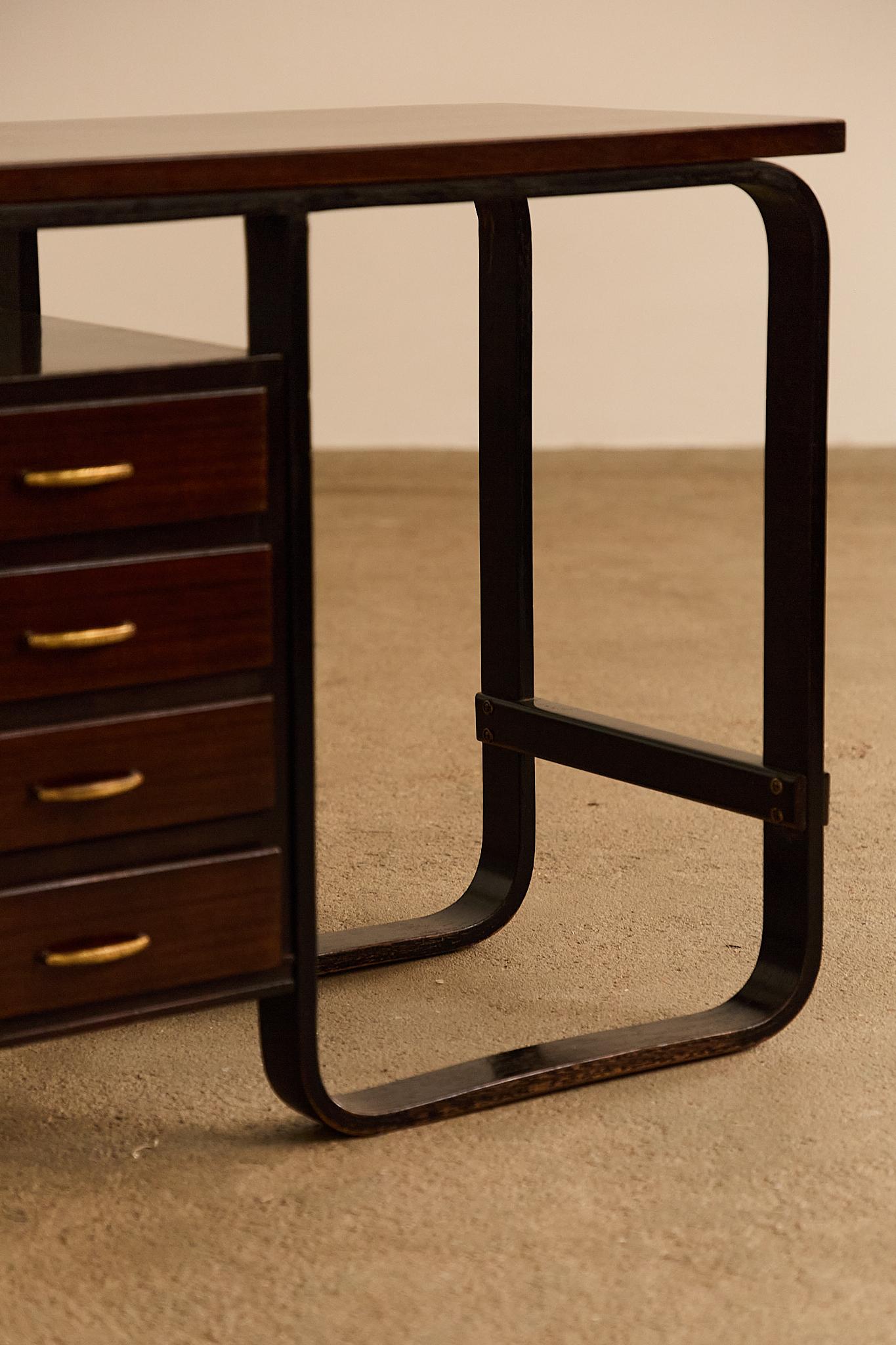 Pogatschnig Desk by Giuseppe Pagano For Sale 2