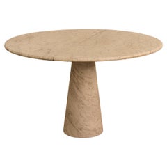 Carrara Marble Table Attributed to Angelo Mangiarotti