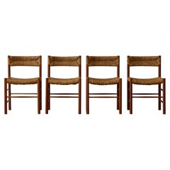 Set of Four Dordogne Chairs by Charlotte Perriand