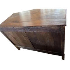 19th Century French Walnut Louis XVI Commode / Chest of Drawers / Dresser