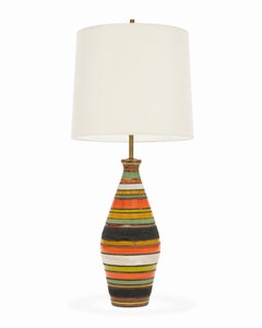 Vintage Italian Mid Century "Thailandia" Table Lamp by Aldo Londi / Bitossi