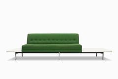 Vintage Mid Century Sofa with Tables by George Nelson for Herman Miller