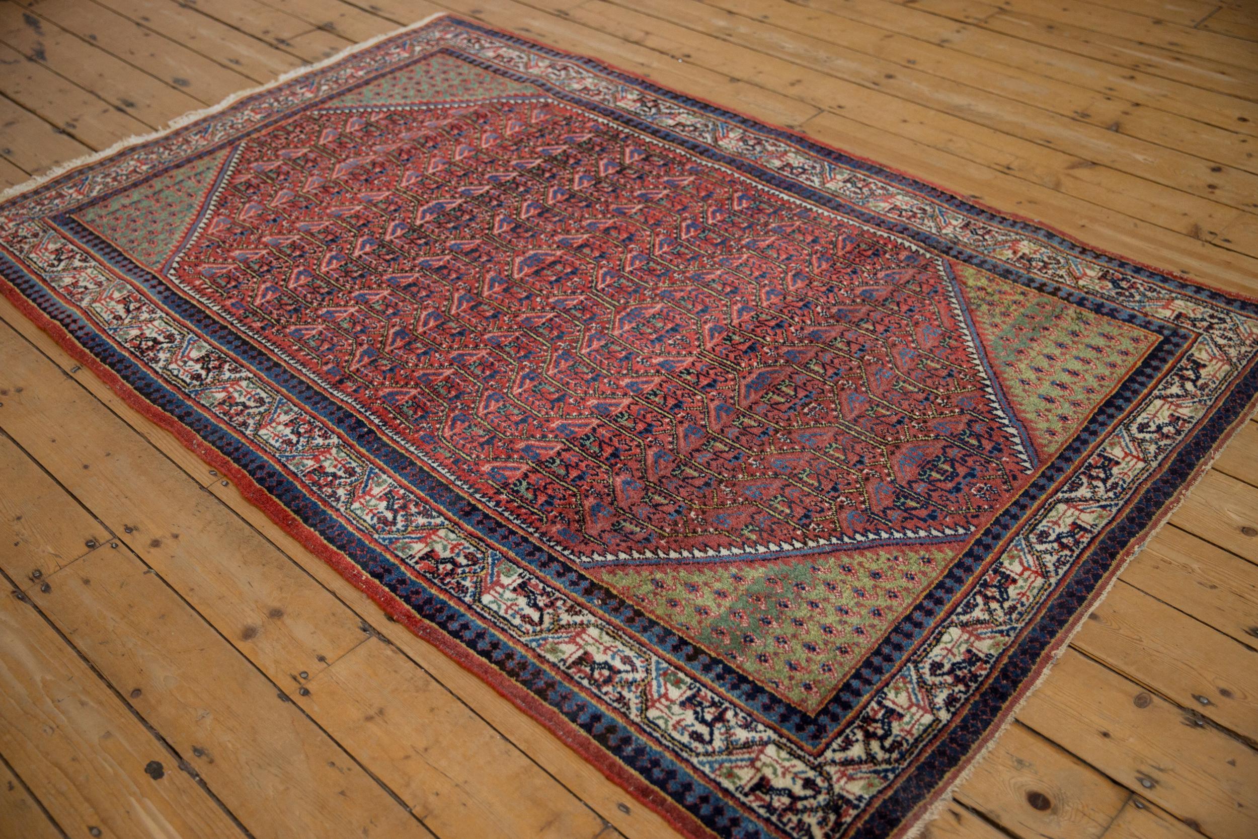 Mid-20th Century Vintage Arak Sarouk Rug For Sale