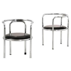 Gae Aulenti "Locus Solus" Series Armchairs by Poltronova, a Pair, 1960's