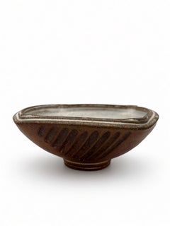 Jerome Ackerman Modernist Ceramic Pottery Bowl