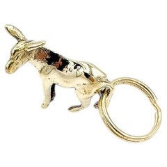 Carl Auböck Brass Keyring "Donkey" #5608