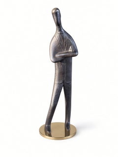 Carl Auböck II / Werkstätte Carl Auböck My Son Figural Sculpture (#4752) 1998