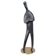 Carl Auböck II / Werkstätte Carl Auböck My Son Figural Sculpture (#4752) 1998