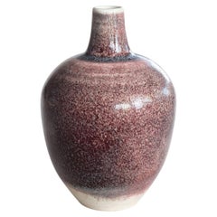 Stephen Polchert Ceramic Bottle/Vase Signed 1948