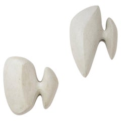 Appliques contemporaines en céramique abstraite de Natasha Dakhli, France