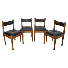 Set of 4 Chairs by Silvio Coppola for Bernini, 1960s