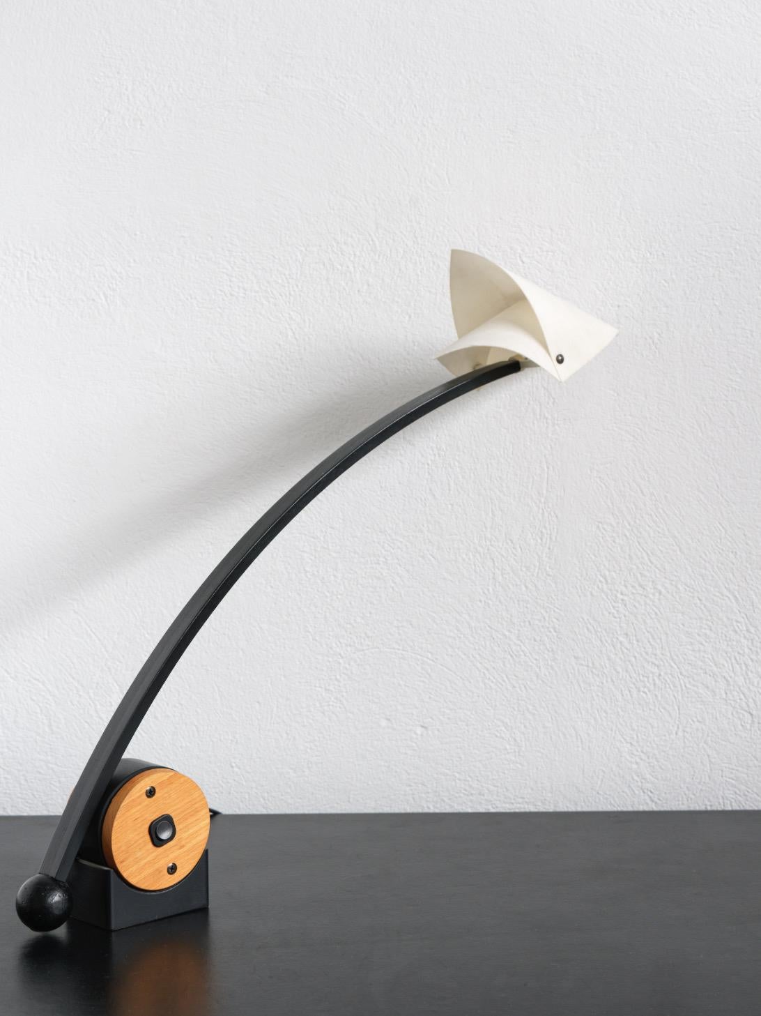 Italian Model 7223 table lamp by Domus, 1980. For Sale