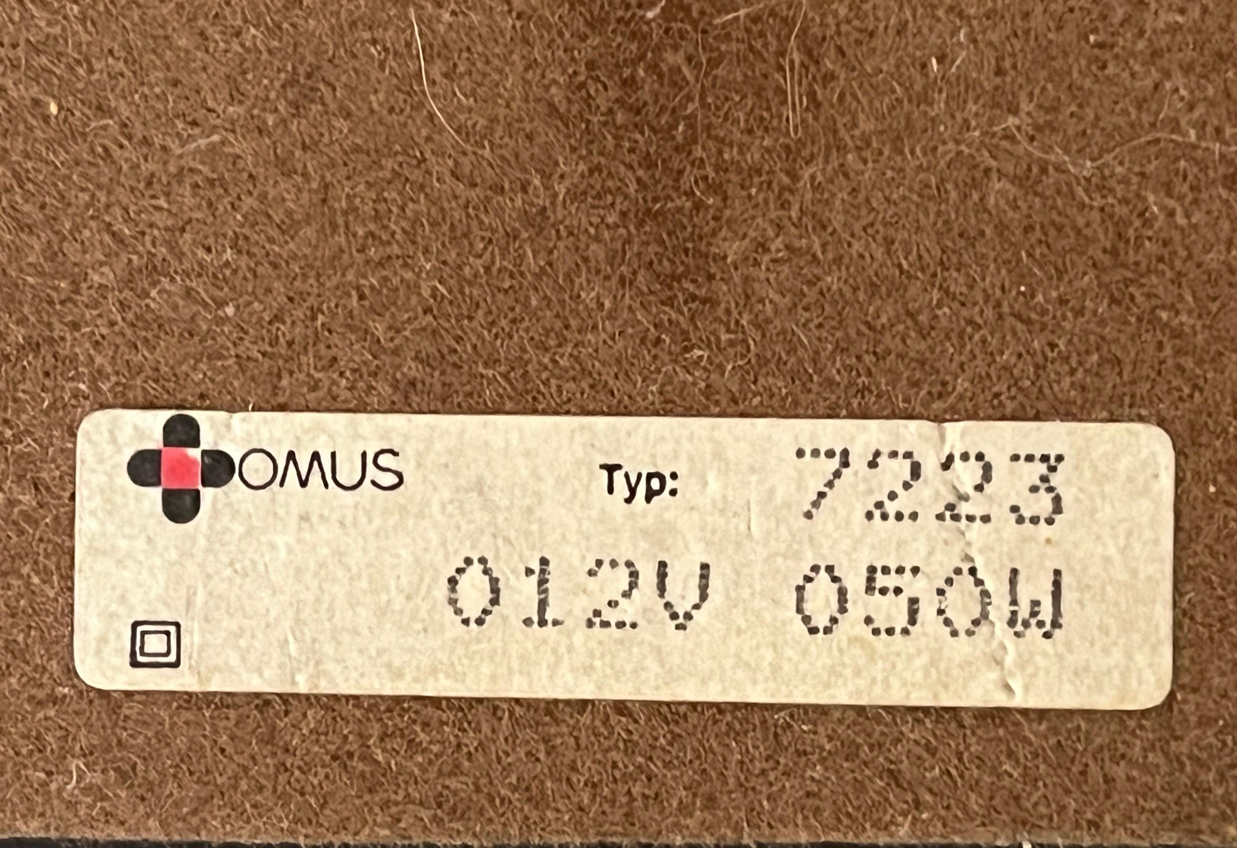 Model 7223 table lamp by Domus, 1980. For Sale 1
