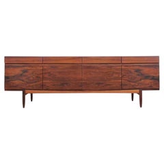 Danish rosewood sideboard, model FA 66, by Ib Kofod-Larsen, Faarup Møbelfabrik.