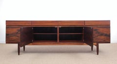 Danish rosewood sideboard, model FA 66, by Ib Kofod-Larsen, Faarup Møbelfabrik.